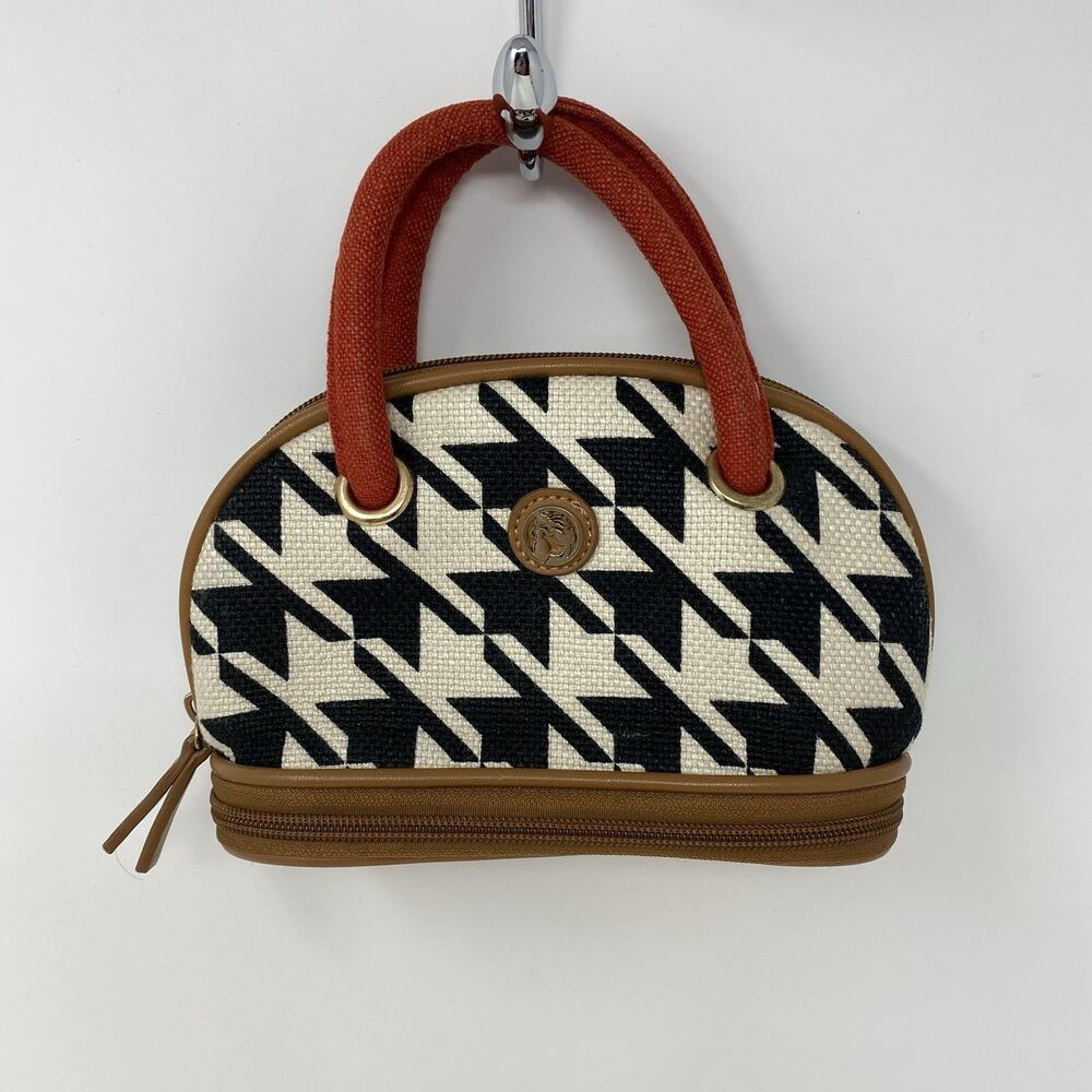 Spartina 449 Small Satchel Bag/Travel/Cosmetic Case Daufuski Island Linen